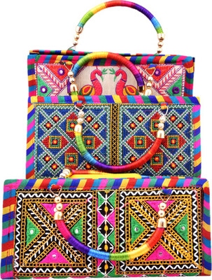 

MY HOME Hand-held Bag(Multicolor)