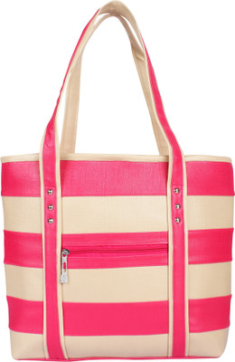 

Rajni Fashion Shoulder Bag(Pink, Beige), Beige;pink