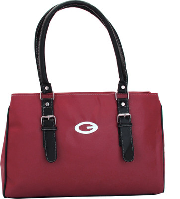 

Lady bar Hand-held Bag(Maroon)