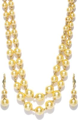 

You Bella Alloy Jewel Set(Gold)