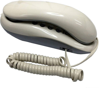 

Lemish KX-T333 CID Landline Caller ID Phone Telephone Corded Phone for Office and Home Purpose-White color Corded Landline Phone(White)