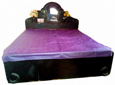 

Deerosita Plastic Baby Bed Protecting Mat(Purple