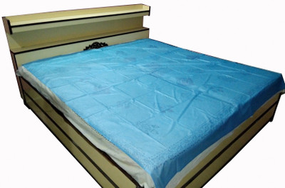 

Deerosita Plastic Baby Bed Protecting Mat(Blue
