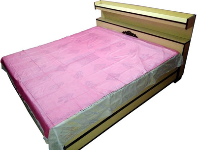 

Deerosita Plastic Baby Bed Protecting Mat(Pink