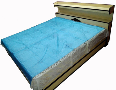 

Deerosita Plastic Baby Bed Protecting Mat(Blue