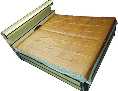 

Deerosita Plastic Baby Bed Protecting Mat(Brown
