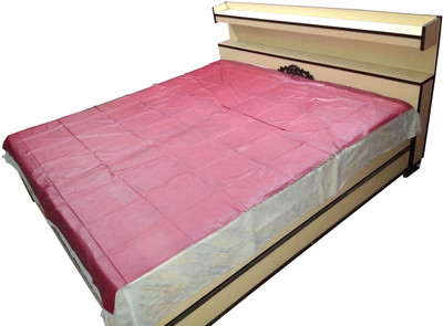 

Deerosita Plastic Baby Bed Protecting Mat(Pink