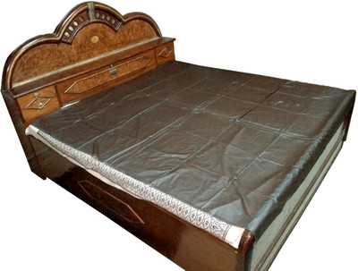 Deerosita Plastic Baby Bed Protecting Mat(Grey