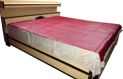 

Deerosita Plastic Baby Bed Protecting Mat(Pink