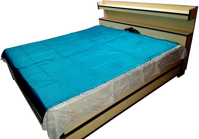 

Deerosita Plastic Baby Bed Protecting Mat(Blue