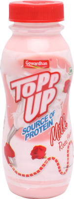 

Gowardhan Topp Up Source of Protein Milk(Rose, 200 ml)