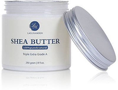 

Lagunamoon Pure Raw Shea Butter Organic Ivory Shea Butter For Natural Skin Care Hair Care(236.59 ml)