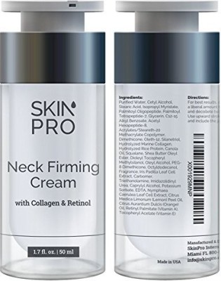 

SkinPro Neck Firming Cream Anti Aging & Skin Tightening Serum Age Defying Made With Marine Collagen & Peptides Contains Vitamin A(50 ml)