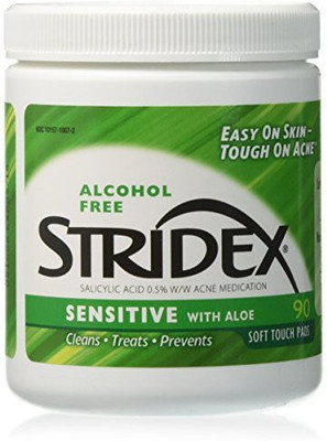 

StriDex Daily Care Acne Pads With Salicylic Acid Sensitive With Aloe Ea(2661.62 ml)