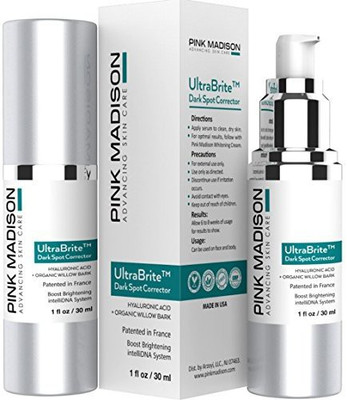 

Pink Madison Ultrabrite Dark Spot Corrector Best Age Spot Remover For Face Hands Body(29.58 ml)