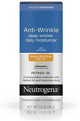 

Neutrogena Ageless Intensives Antiwrinkle Deep Wrinkle Daily Moisturizer With Retinol Broad Spectrum(40 ml)