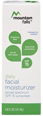 

Mountain Falls Daily Facial Moisturizer Broad Spectrum UvaUvb Sunscreen For All Skin Types Fragrance Free Compare To Cetaphil(141.96 ml)