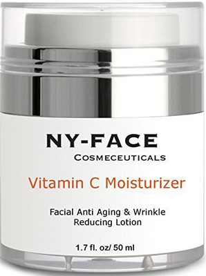 

NY FACE S Best Vitamin C Moisturizer Organic AntiAging Firming Wrinkles Age Spots Skin Tone(50.28 ml)