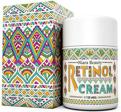 

Niara Beauty Retinol Cream Moisturizer For Face & Eyes Anti Aging Wrinkles Fine Lines Acne Scars Even Skin Tone(50.28 ml)
