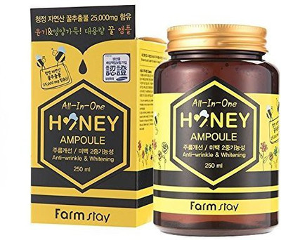 

FARMSTAY All In One Honey Ampoule PropolisRoyal JellyAntiWrinkleWhiteningAll Skin Type(250 ml)