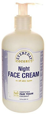 

Alaffia Everyday Coconut Night Cream Normal To Dry Skin Moisturizing Support To Restore Firm Youthful Skin And Reduce Wrinkles(354.89 ml)