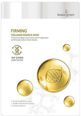 

beauugreen premium Beauty Sheetessencemask Firming Collagen Pack Age Defying Organic Herbal Essence Ingredient(100 ml)