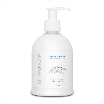 

ST. D'VENCÉ Body Moisturiser - Winter Edition for Very Dry Skin enriched with Tea Tree Oil & Shea Butter - London (U.K)(300 ml)