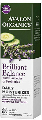 

Avalon Organics Brilliant Balance With Lavender & Prebiotics Daily Moisturizer(59.15 ml)