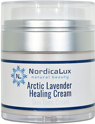 

NordicaLux Arctic Lavender Healing Cream Smoothes & Heals Dry Damaged Skin Promotes New Skin Growth With Iceland Geothermal Kelp s(50 ml)