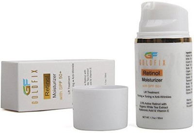 

GoldFix Retinol Moisturizer With Spf Is A All In One Cream Sun Protection With Natural Ingredients(50 ml)