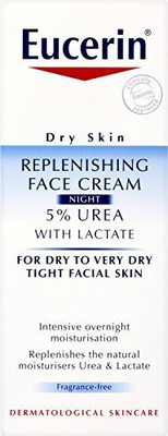 

Eucerin Dry Skin Replenishing Face Night Cream Urea(50 ml)