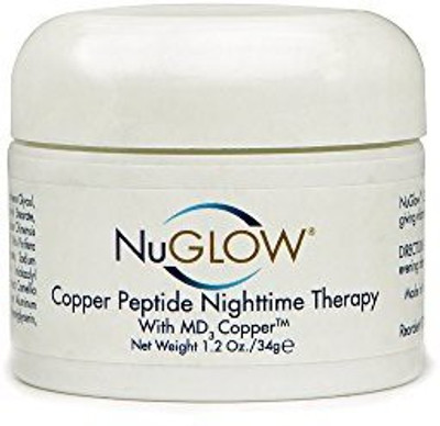 

NuGlow Skincare Copper Peptide Nighttime Therapy With Md Copper(34 g)