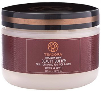 

Teadora Vegan Skin Moisturizer Brazilian Glow Beauty Butter Natural AntiAging Skin Care Rich In Vitamins(236.59 ml)