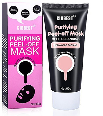 

Cherioll Black Peel Off MaskBamboo Charcoal Deep Clean Mask Remove Anti Face Mud Mask Blackhead Facial Mask(100 ml)