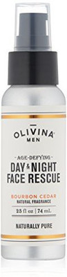 

Olivina Men Agedefying Day & Night Face Rescue Bourbon Cedar(73.94 ml)