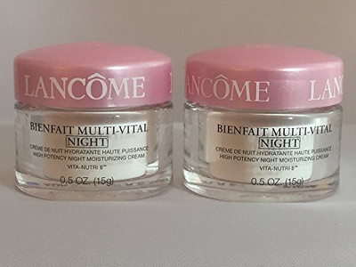 

LANCOME PARIS Bienfait MultiVital Night Moisturizing Cream New By Brand New(15 g)