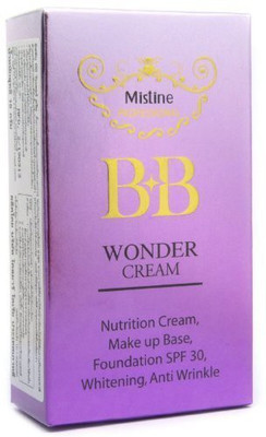 

Mistine Bb Wonder Cream Whitening Anti Wrinkle Make Up Base Foundation(100 ml)