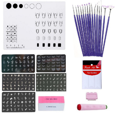 

Royalkart Mega Combo Kit Of Nail Art Tools(multi)
