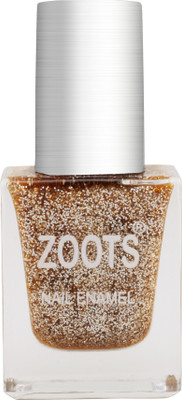 

Zoots Plus Light Copper Glitter Gel Nail Paint-87 White