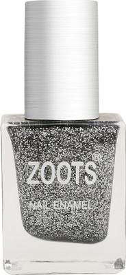 

Zoots Plus Grey Glitter Gel Nail Paint-82 Grey