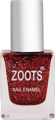 

Zoots Plus Red Glitter Gel Nail Paint-88 Red