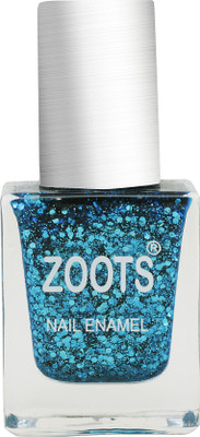 

Zoots Plus Blue Glitter Gel Nail Paint-81 Blue