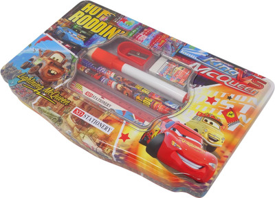 

Parteet box Pencil box Art Polyester Pencil Box(Set of 1, Red)