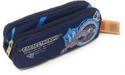 

Parteet pouch Pencil pouch Art Polyester Pencil Box(Set of 1, Purple)