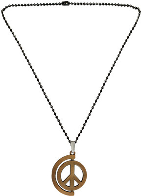 Rich & Famous Stylish Hollow Peace Metal Pendant