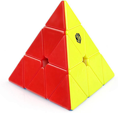 

Taxton QiYi Magnetic Pyraminx Speed Cube Stickerless Mofang Ge)(1 Pieces)