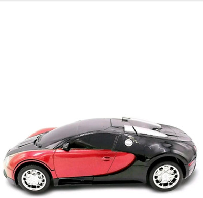 

GRYPTON Remote Controlled one Button Car To Transformer to Car Converting Bugatti Style (Multicolor)(Red)
