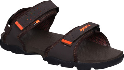 Sparx Men BrownOrange Sandals