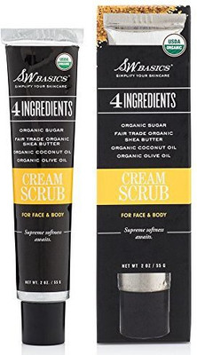 

SW Basics Cream Hydrating Face And Body Exfoliating Scrub(59.15 ml)