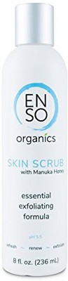 

Enso Organics Gentle Exfoliating Scrub For Sensitive Skin Essential Skin Repair By With Aloe Vera Manuka Honey And Crushed Walnut Shells To Gently Exfoliate Your Skin Scrub(236.59 ml)